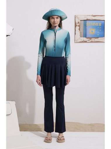 لباس شنا حجاب زنانه کدریه باشتورک اورجینال | S000396489 Kadriye Baştürk