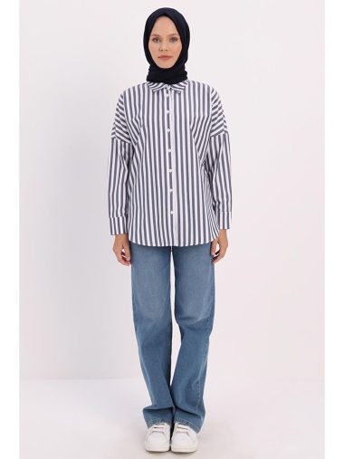 پیراهن تونیک زنانه آل دی اورجینال | S000103314 ALL DAY