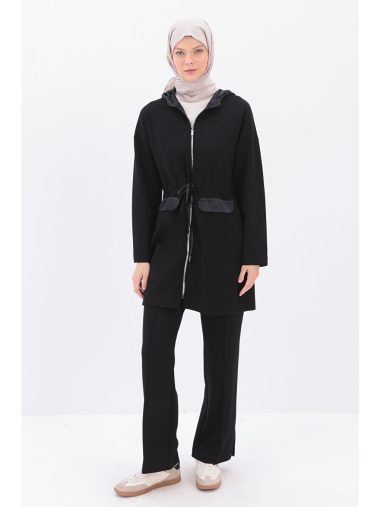 سویشرت زیپ دار زنانه آل دی اورجینال | S000302806 ALL DAY