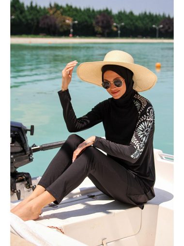 لباس شنا حجاب زنانه مارینا اورجینال | S000017877 Marina