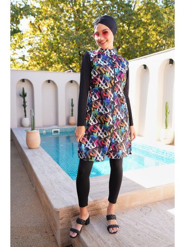 لباس شنا حجاب زنانه سبوتکس اورجینال | S000420053 SEBOTEKS