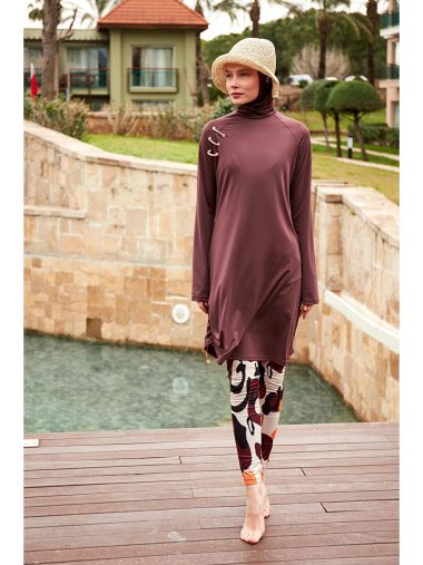 لباس شنا حجاب زنانه مارینا اورجینال | S000226675 Marina