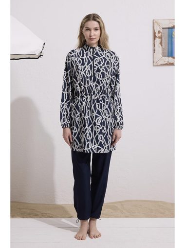 لباس شنا حجاب زنانه کدریه باشتورک اورجینال | S000396485 Kadriye Baştürk