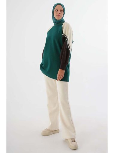 سویشرت تونیک زنانه آل دی اورجینال | S000336932 ALL DAY