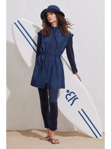 لباس شنا حجاب زنانه کدریه باشتورک اورجینال | S000396849 Kadriye Baştürk