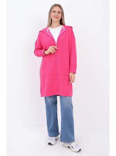 سویشرت زیپ دار زنانه آل دی اورجینال | S000022945 ALL DAY