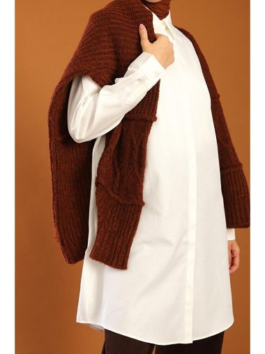 پیراهن تونیک زنانه آل دی اورجینال | S000203030 ALL DAY