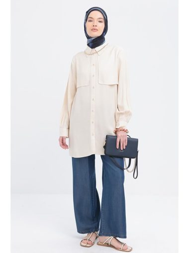 پیراهن تونیک زنانه آل دی اورجینال | S000361826 ALL DAY