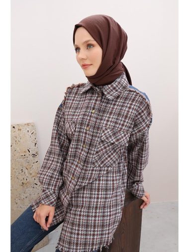 پیراهن تونیک زنانه آل دی اورجینال | S000336913 ALL DAY