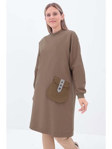 سویشرت تونیک زنانه آل دی اورجینال | S000303574 ALL DAY