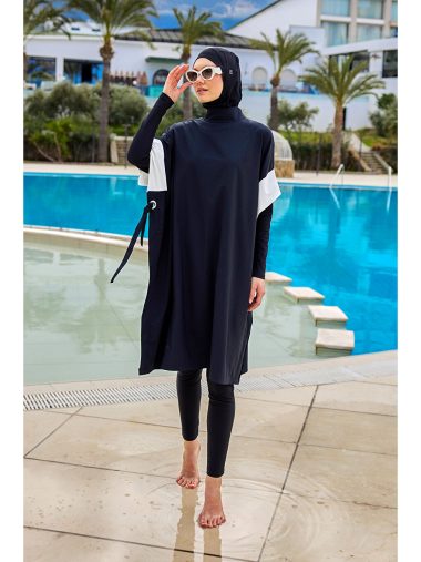 لباس شنا حجاب زنانه مارینا اورجینال | S000374423 Marina