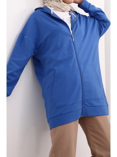 سویشرت زیپ دار زنانه آل دی اورجینال | S000143330 ALL DAY