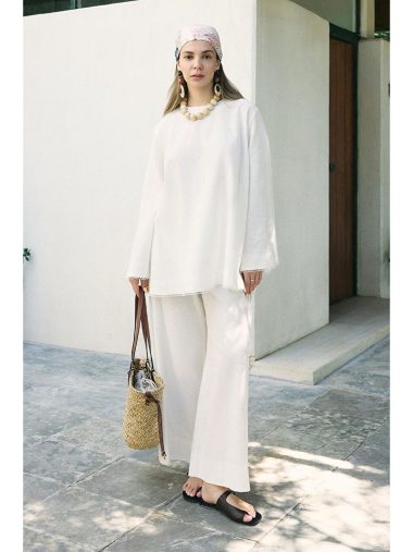 ست زنانه کدریه باشتورک اورجینال | S000393246 Kadriye Baştürk