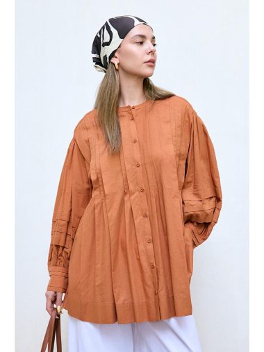 پیراهن تونیک زنانه کدریه باشتورک اورجینال | S000393272 Kadriye Baştürk