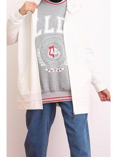 سویشرت زیپ دار زنانه آل دی اورجینال | S000143330 ALL DAY