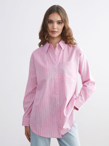 پیراهن تونیک زنانه ال سی وایکیکی اورجینال | W5MB73Z8 LCW Modest