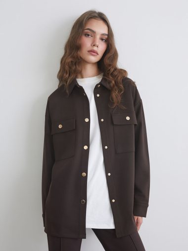 پیراهن تونیک زنانه ال سی وایکیکی اورجینال | W5ME35Z8 LCW Modest