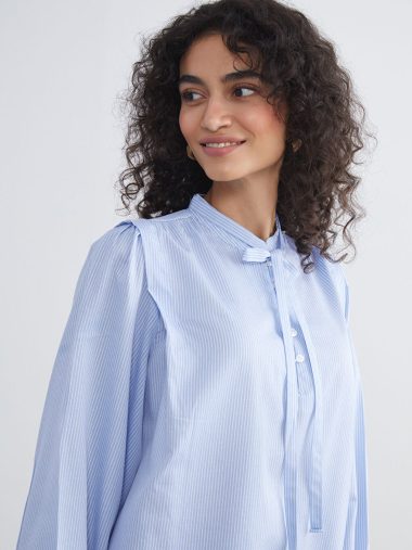 پیراهن تونیک زنانه ال سی وایکیکی اورجینال | W5HN63Z8 LCW Modest