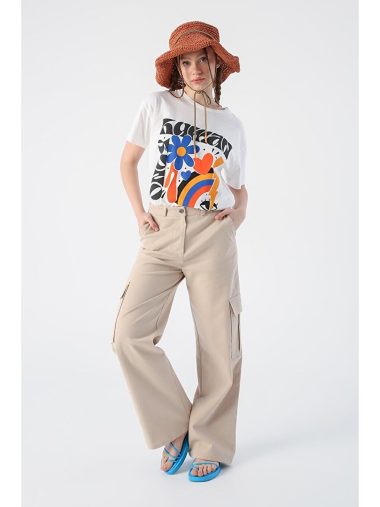 شلوار کارگو زنانه آل دی اورجینال | S000023169 ALL DAY