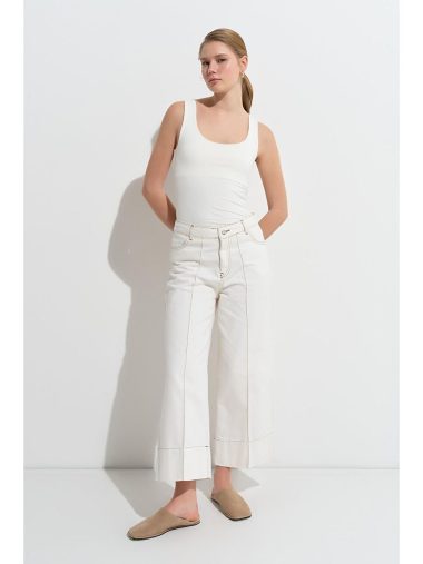 شلوار جین زنانه کدریه باشتورک اورجینال | S000393177 Kadriye Baştürk