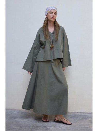 ست زنانه کدریه باشتورک اورجینال | S000393551 Kadriye Baştürk