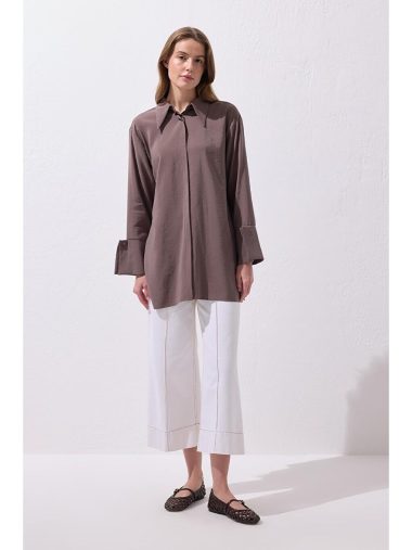 پیراهن تونیک زنانه کدریه باشتورک اورجینال | S000393584 Kadriye Baştürk