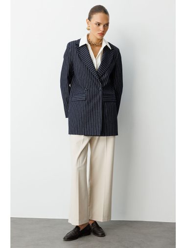 کت بلیزر زنانه میزاله اورجینال | S000440520 Mizalle