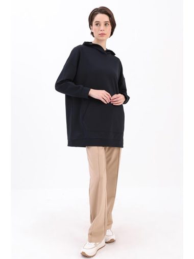 سویشرت تونیک زنانه آل دی اورجینال | S000023002 ALL DAY