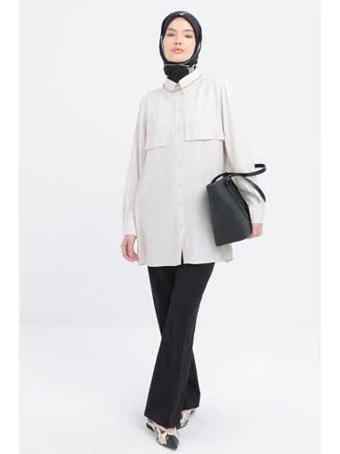 پیراهن تونیک زنانه آل دی اورجینال | S000361826 ALL DAY