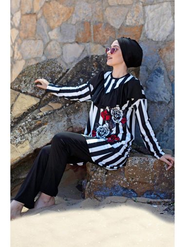 لباس شنا حجاب زنانه مارینا اورجینال | S000017965 Marina