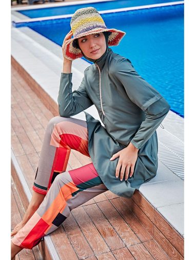 لباس شنا حجاب زنانه مارینا اورجینال | S000043851 Marina