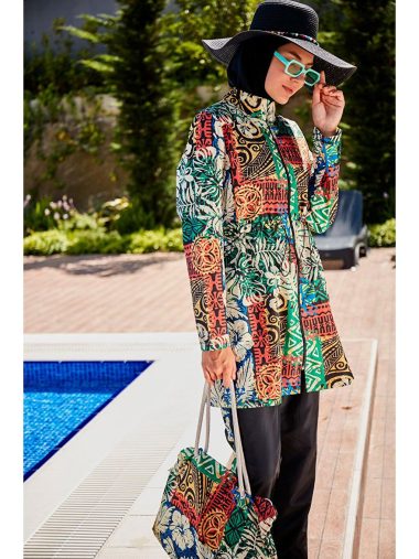 لباس شنا حجاب زنانه ریوا مرا اورجینال | S000037985 Riva Mera