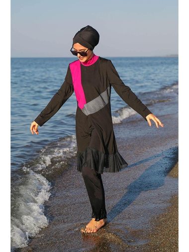 لباس شنا حجاب زنانه مارینا اورجینال | S000017946 Marina