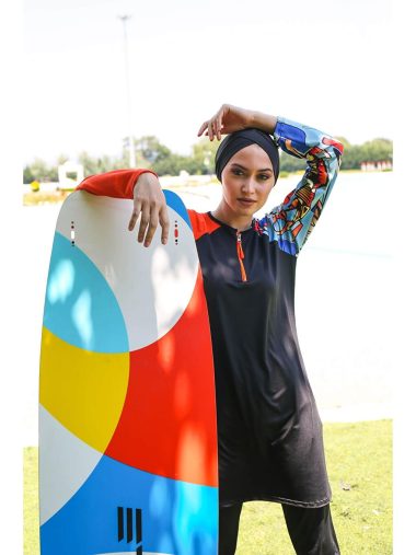 لباس شنا حجاب زنانه مارینا اورجینال | S000017951 Marina