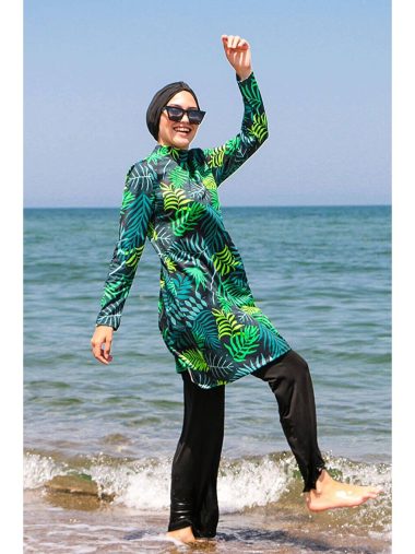 لباس شنا حجاب زنانه مارینا اورجینال | S000017400 Marina