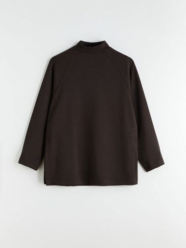 سویشرت تونیک زنانه ال سی وایکیکی اورجینال | W5IR93Z8 LCW Modest