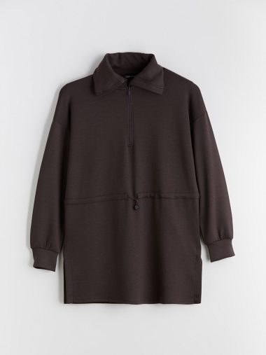 سویشرت تونیک زنانه ال سی وایکیکی اورجینال | W5LN00Z8 LCW Modest