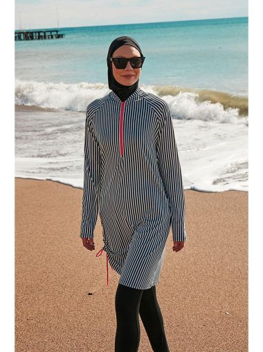 لباس شنا حجاب زنانه مارینا اورجینال | S000191753 Marina