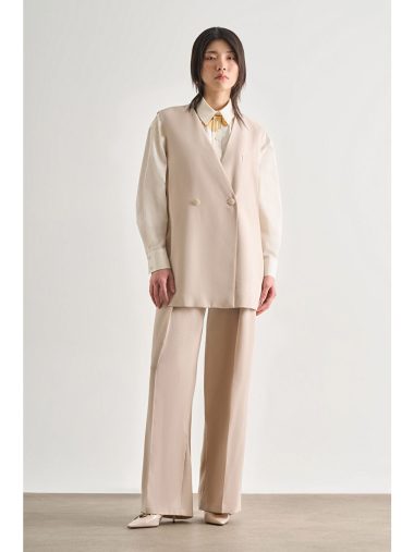 جلیقه کلاسیک زنانه میزاله اورجینال | S000418813 Mizalle