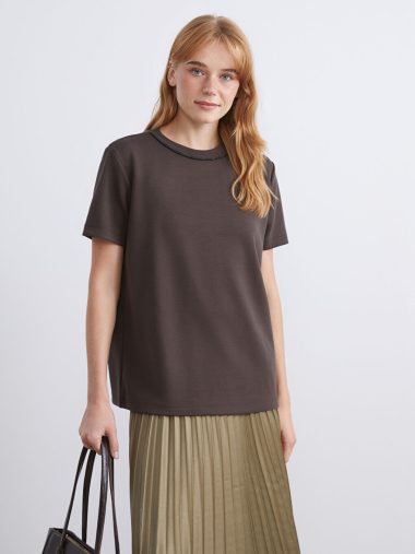 تی شرت زنانه ال سی وایکیکی اورجینال | W5K929Z8 LCW Modest