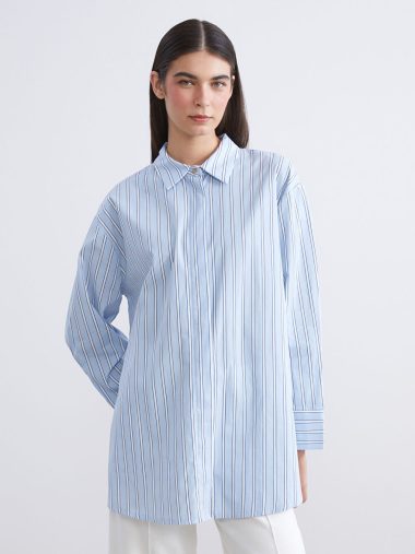 پیراهن تونیک زنانه ال سی وایکیکی اورجینال | W5I482Z8 LCW Modest