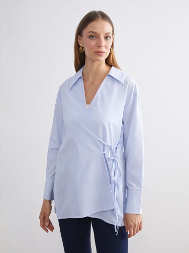 پیراهن تونیک زنانه ال سی وایکیکی اورجینال | W5LJ85Z8 LCW Modest