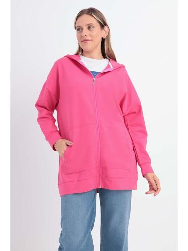 سویشرت زیپ دار زنانه آل دی اورجینال | S000143330 ALL DAY