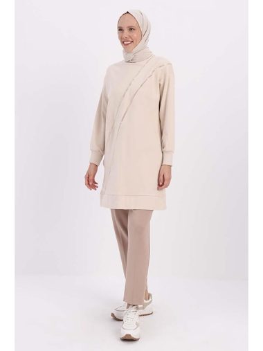 سویشرت تونیک زنانه آل دی اورجینال | S000336849 ALL DAY