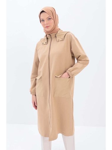 سویشرت زیپ دار زنانه آل دی اورجینال | S000298636 ALL DAY