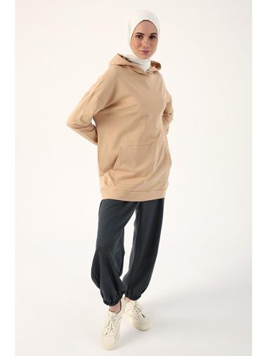 سویشرت تونیک زنانه آل دی اورجینال | S000023002 ALL DAY