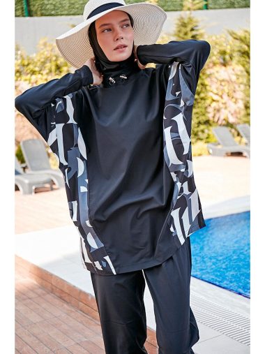 لباس شنا حجاب زنانه مارینا اورجینال | S000017882 Marina