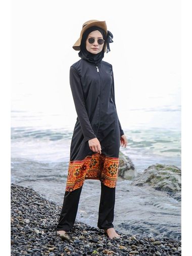 لباس شنا حجاب زنانه مارینا اورجینال | S000017401 Marina