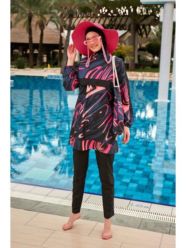 لباس شنا حجاب زنانه ریوا مرا اورجینال | S000229124 Riva Mera