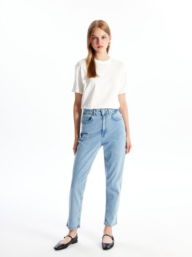 شلوار جین زنانه ال سی وایکیکی اورجینال | W4H709Z8 LCW Modest